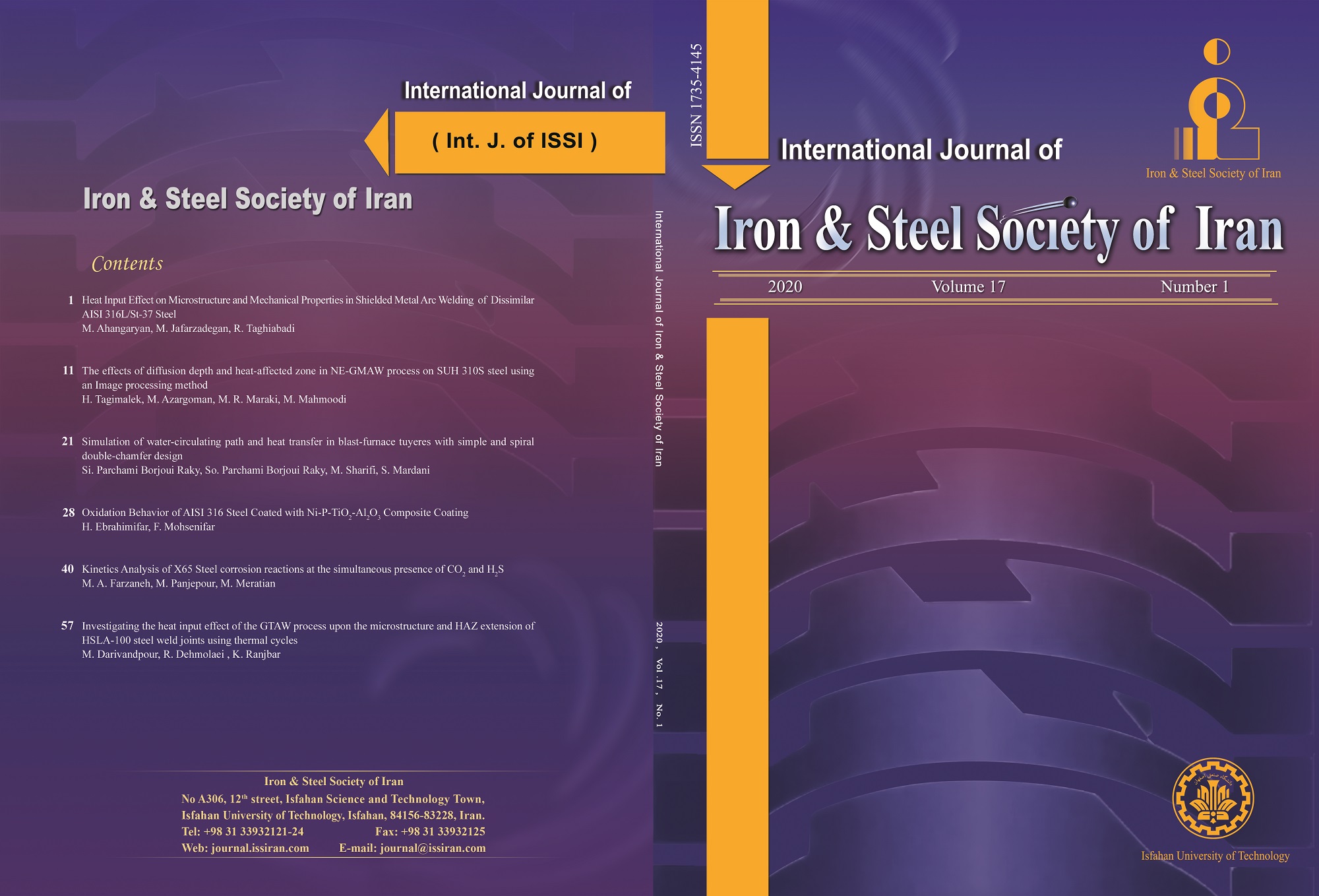 International Journal Of Iron Steel Society Of Iran